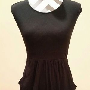 Roxy black pocket dress