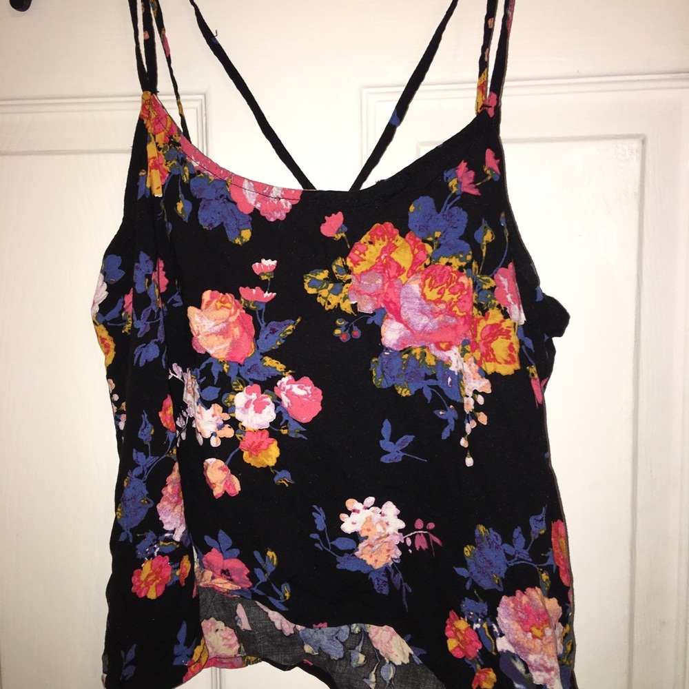Flower Crop Top