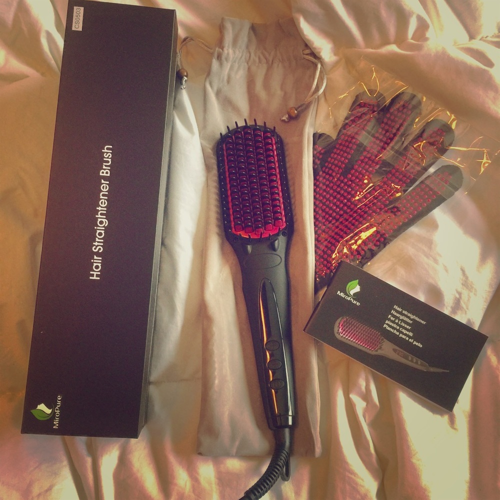 MicroPure Hair Straightener Brush