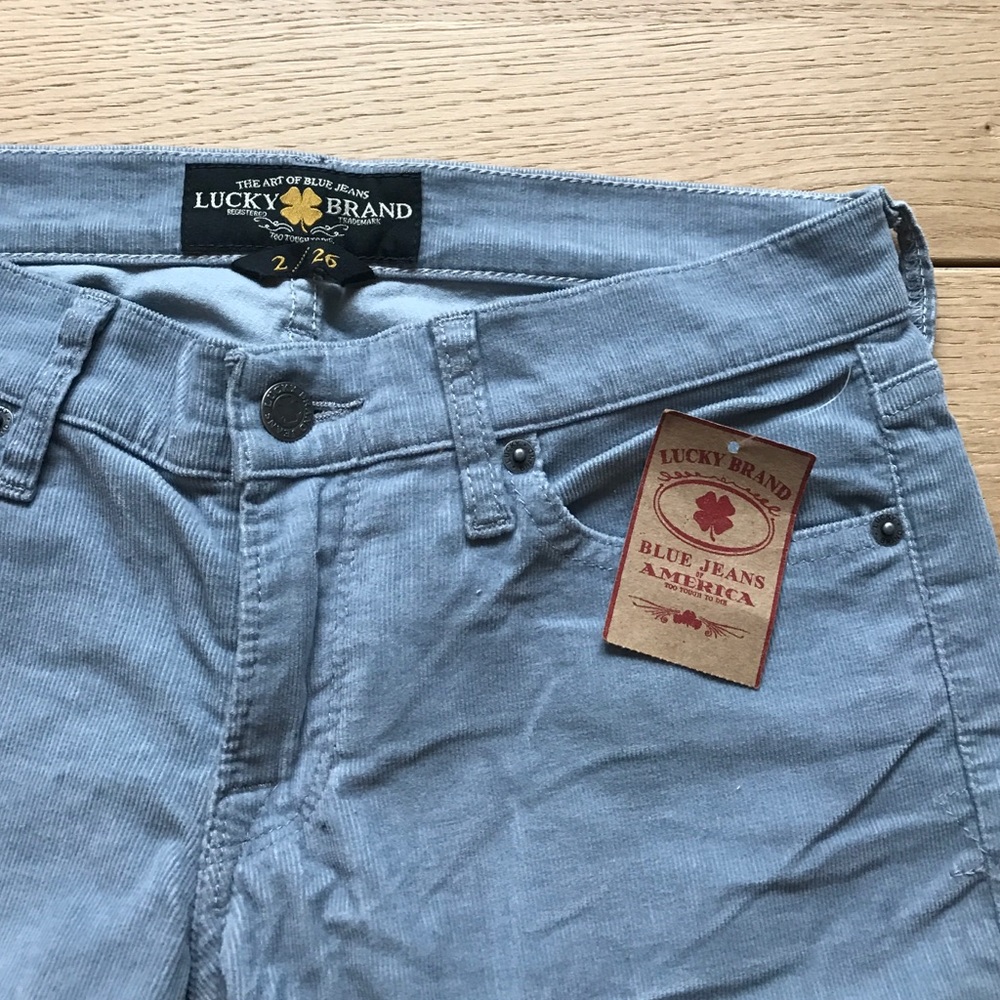 Lucky Brand baby blue corduroy✨NEVER WORN✨with tag