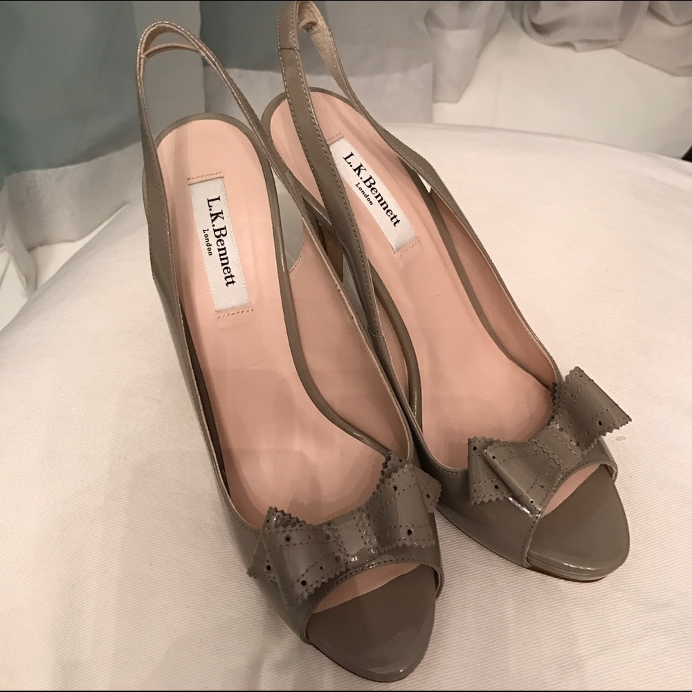 LK Bennett Peep Toe Sandal