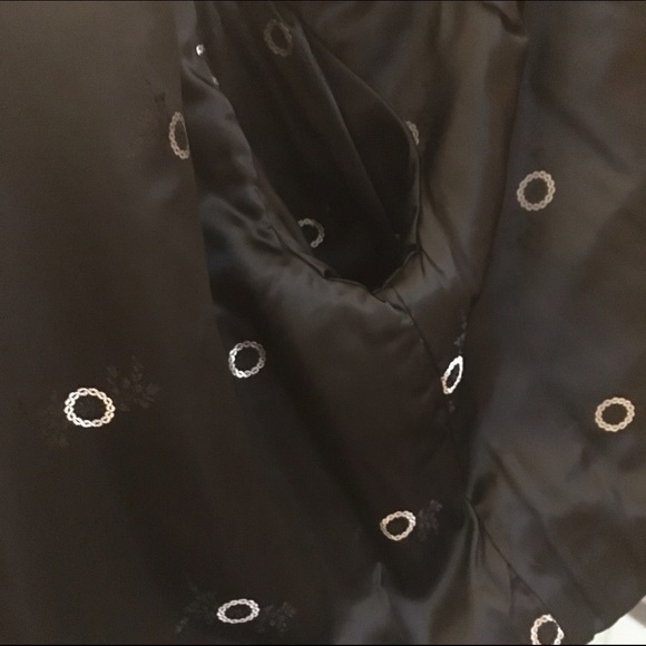 Black sheep fur coat Size 6 - Picture 4 of 4