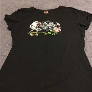 Women's Harley Davidson tee