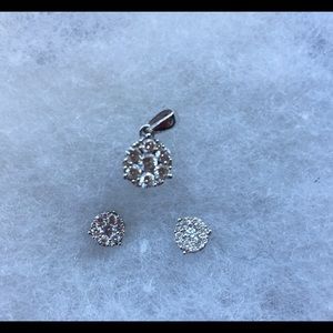 14k White Gold and Diamonds