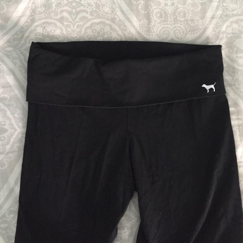VS PINK YOGA LEGGINGS
