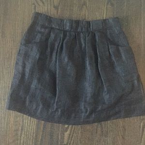 J crew skirt Graphite color Size 0