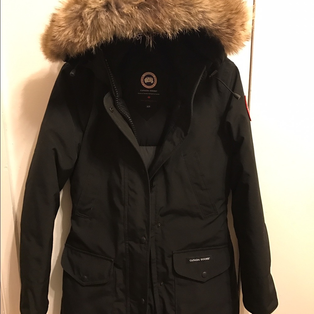 Canada Goose Down Parka with Real Coyote Fur