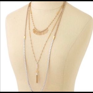 Stella and Dot Riad Layering Necklace