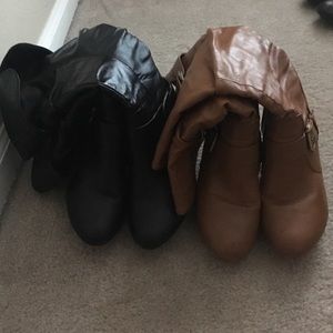 Boots - 2 pairs