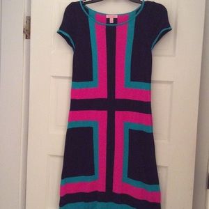 Lilly Pulitzer short sleeve sweater dress