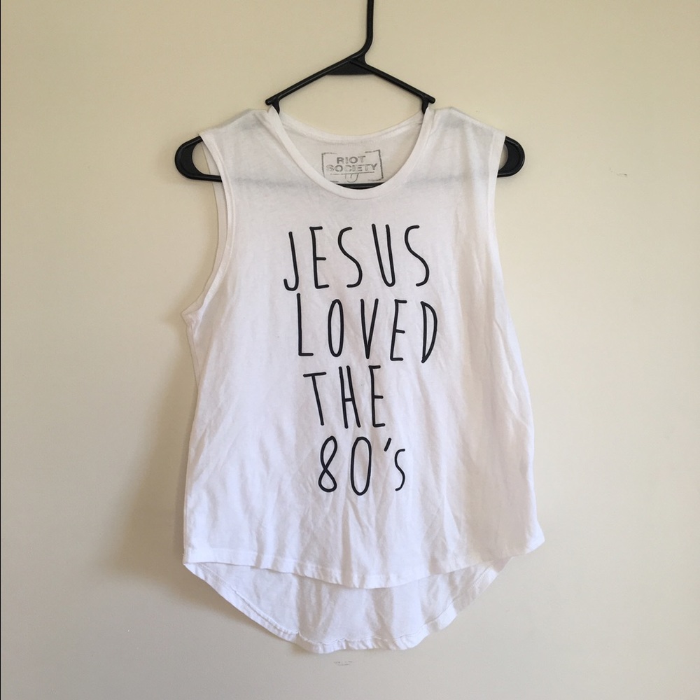 "Jesus Loved the 80s" tee