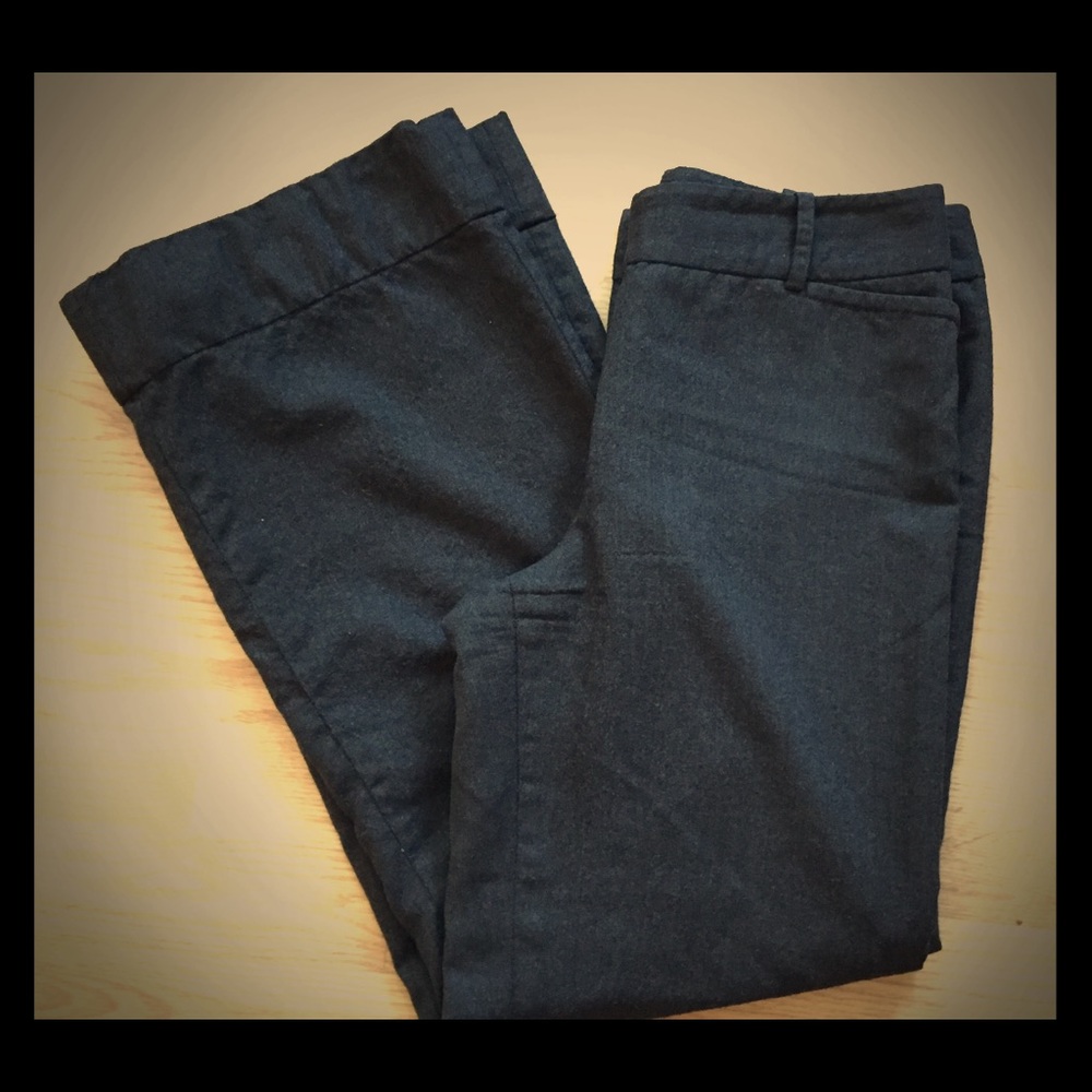 Dark gray Loft pants