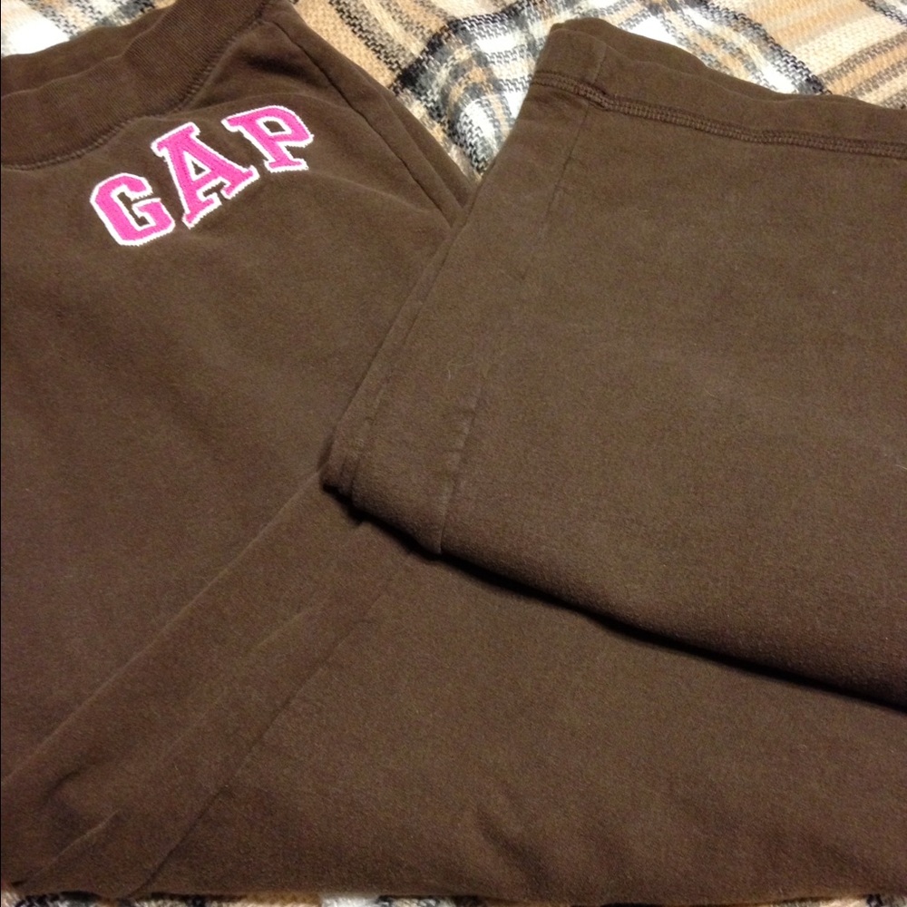GAP brown Sweat Pants. Medium Stretch FINAL P DROP