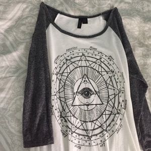 ZODIAC SIGN BASEBALL TEE