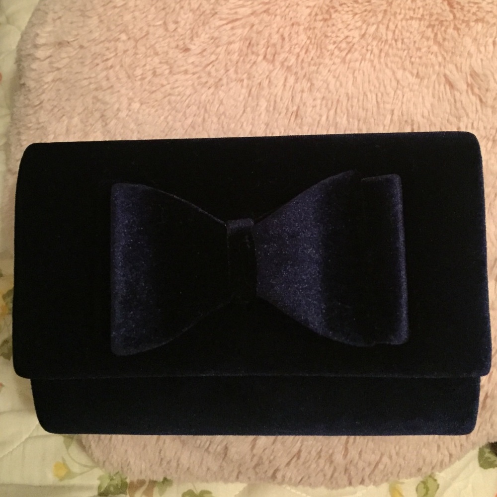 INC International Lessie velvet clutch Sold!!!