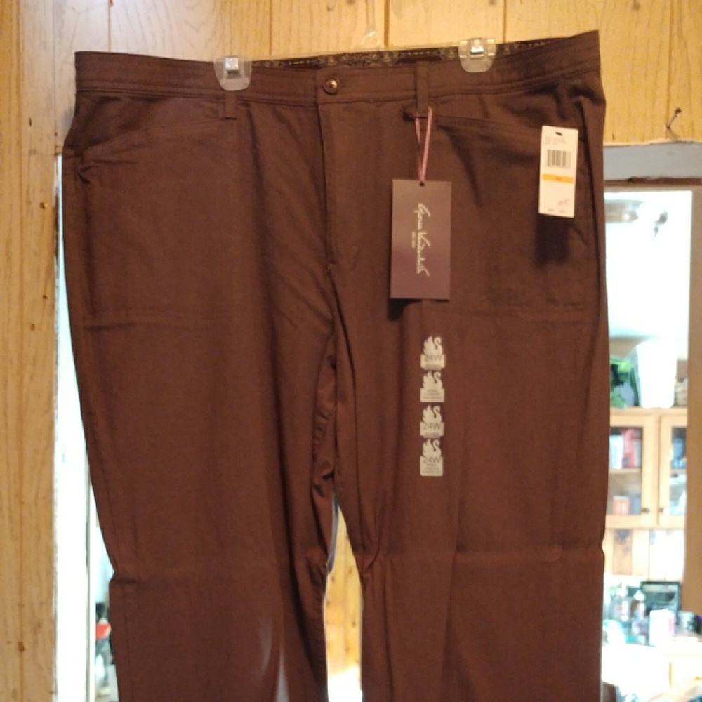 Brown trousers