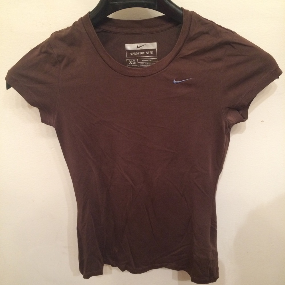 Brown Nike Sports Tee