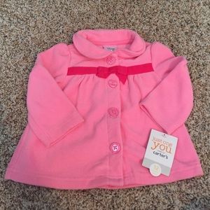 Brand New Pink Carter's Jacket 🎀