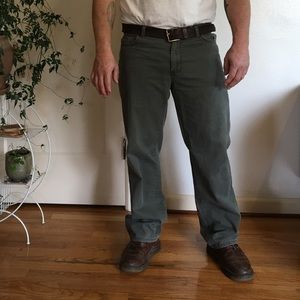 Men's Timberland Straight Fit Olive Chinos, 36x32
