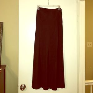 Silence + Noise black maxi skirt