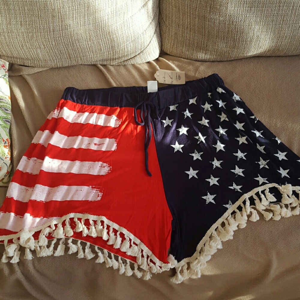 Patriotic Shorts ~ Made in the USA *Price Firm*