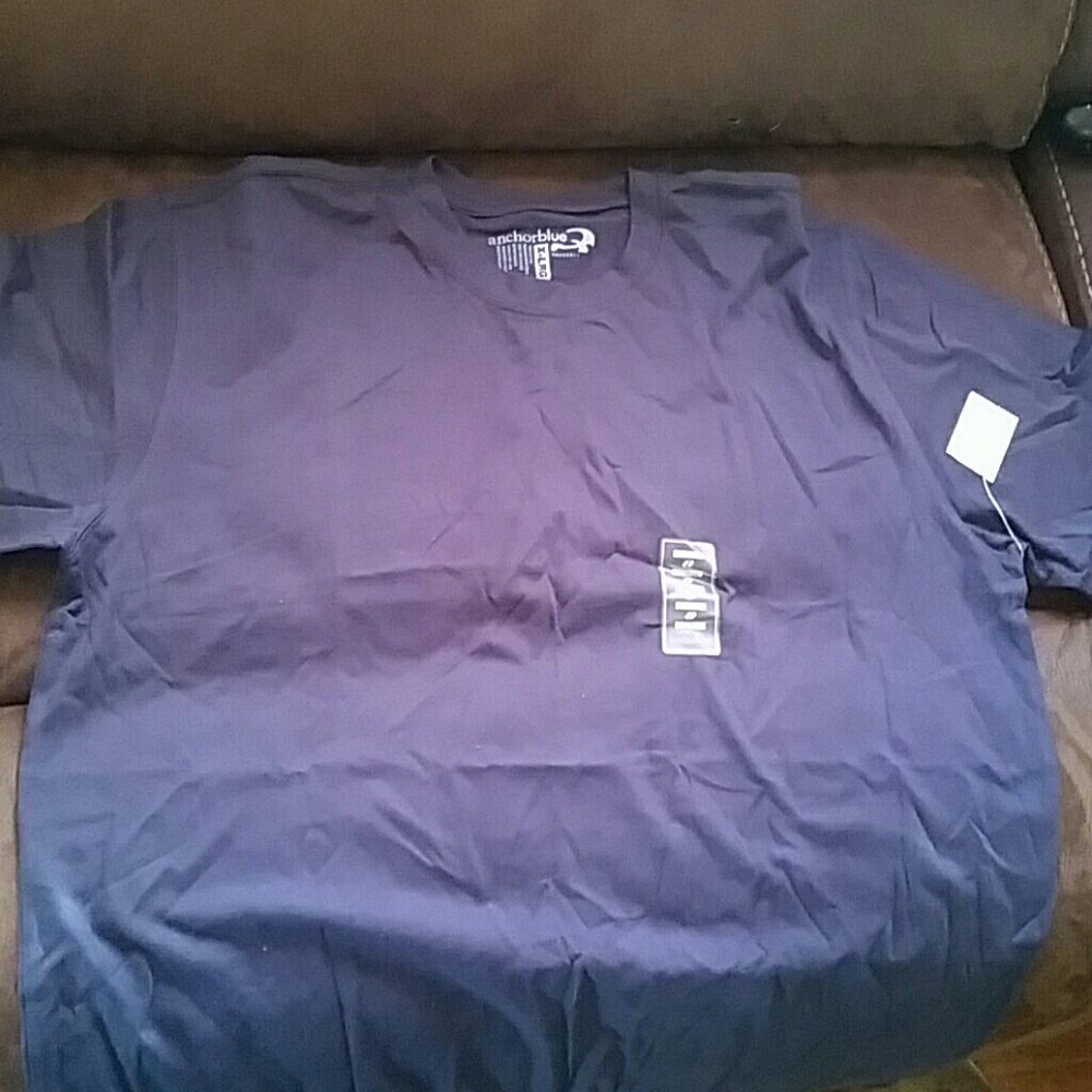 Men's navy blue Anchor Blue t-shirt size XL NWT
