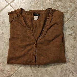 XS 100% Merino Wool cardigan from J Crew