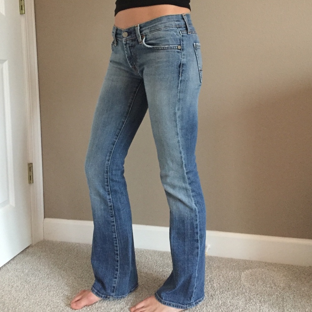 Original Seven for all Mankind Straight Leg Jeans