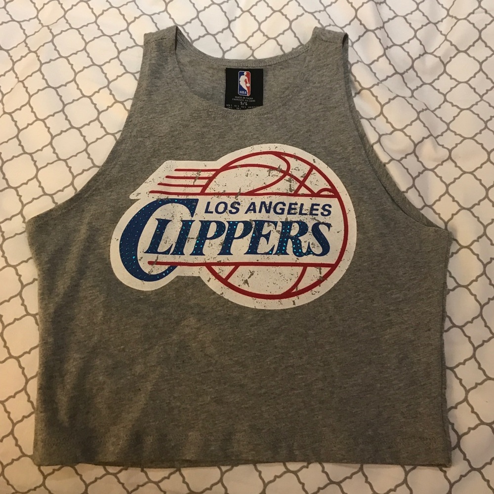 Clippers crop top