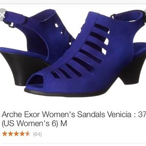 Arche BLUE Seude Shoes