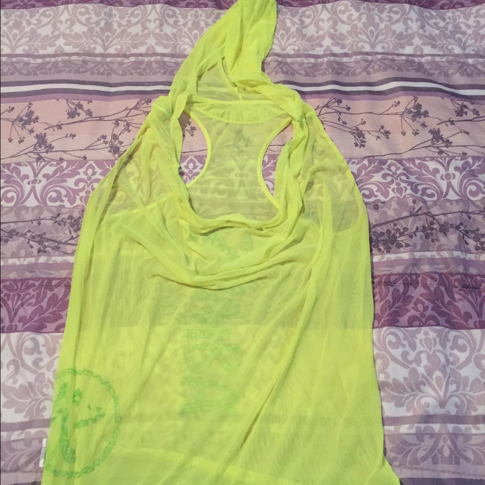 Sheer Zumba bubble top