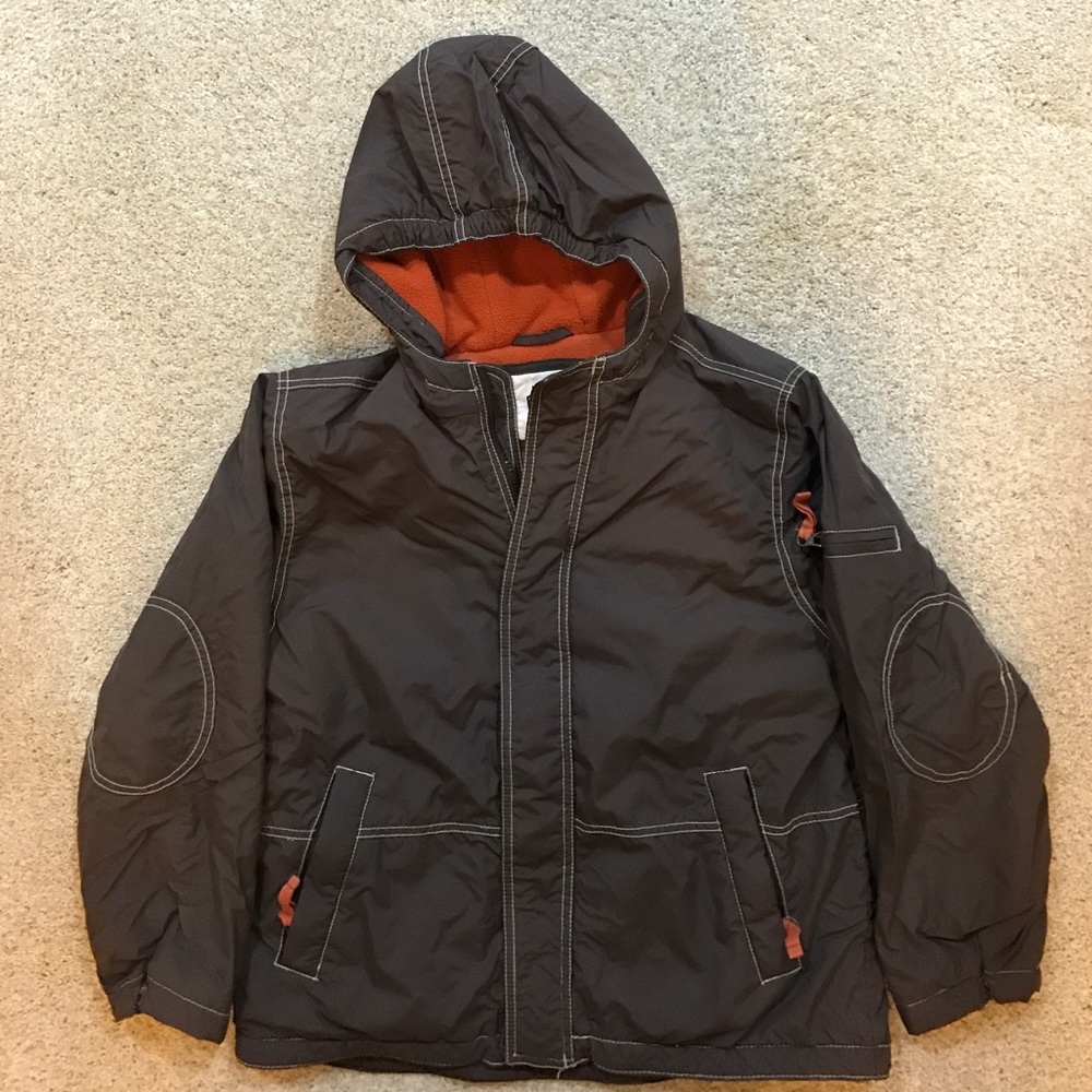 Mini Biden - Boys Fleece-Lined Anorak Jacket