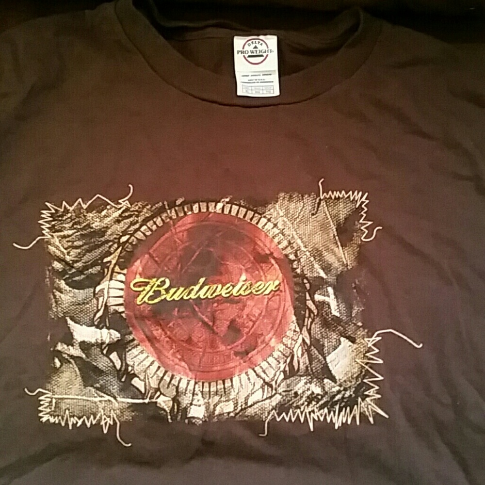 Men's t-shirt Budweiser brown size XL