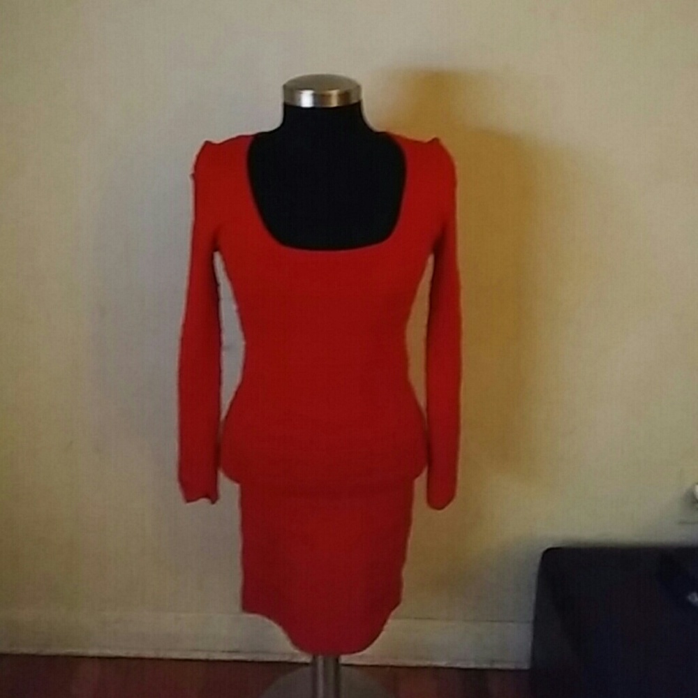 Bebe Red Dresd - image 1