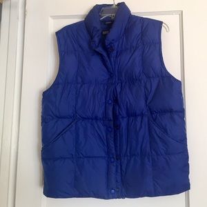 Down quilted vest