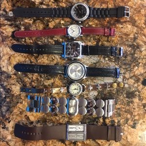 Watches lot - some need batteries