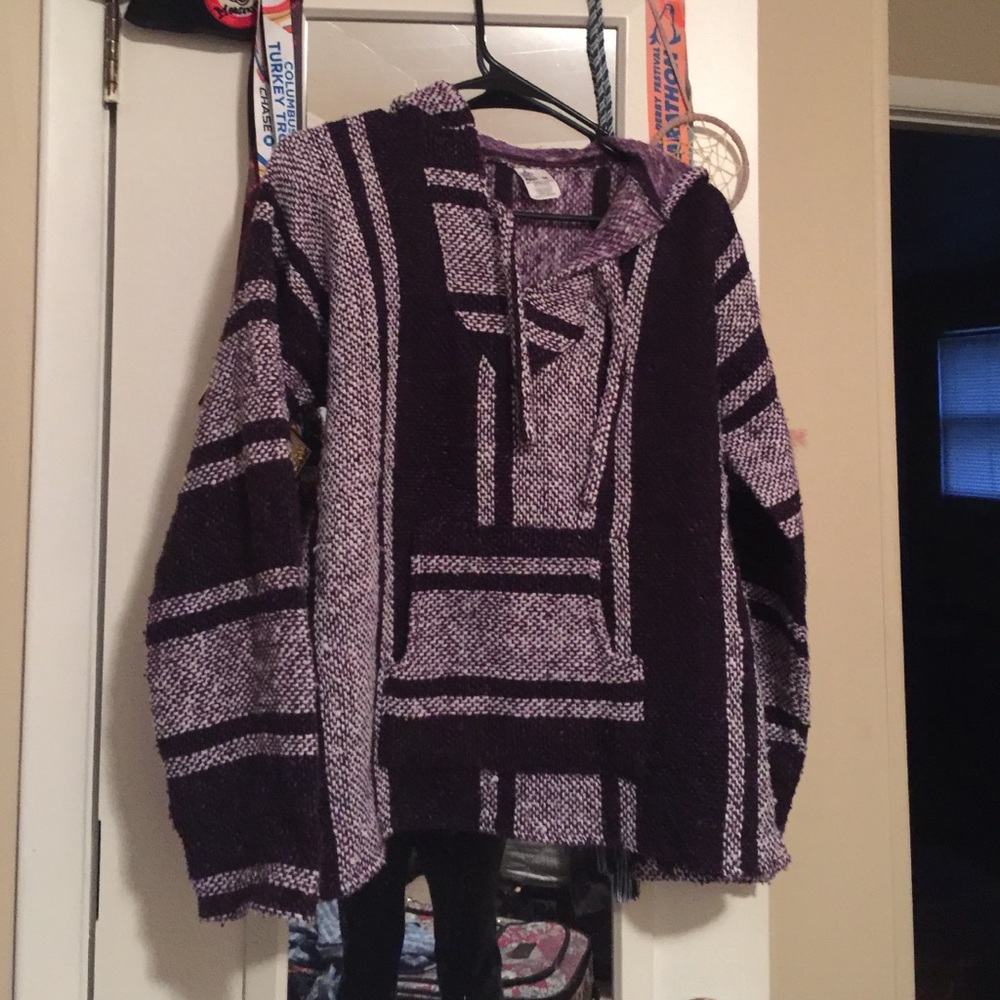 Authentic Mexican drug rug/poncho