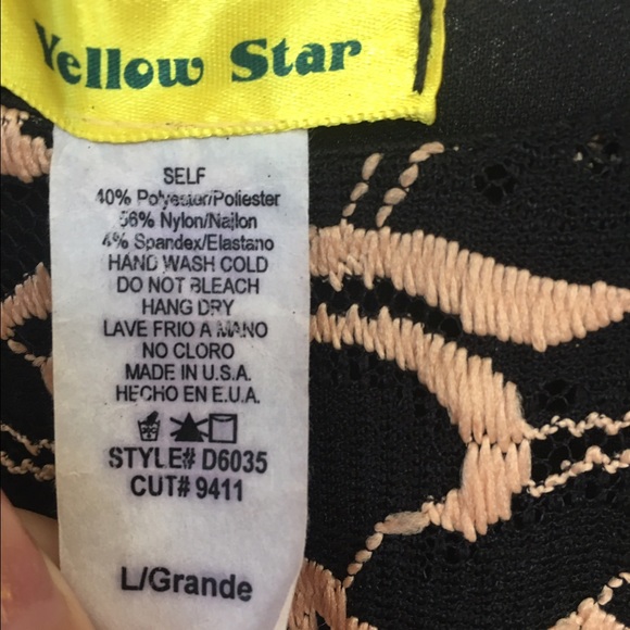 CLEARANCE Black/MatteGold Floral Dress - Picture 3 of 3