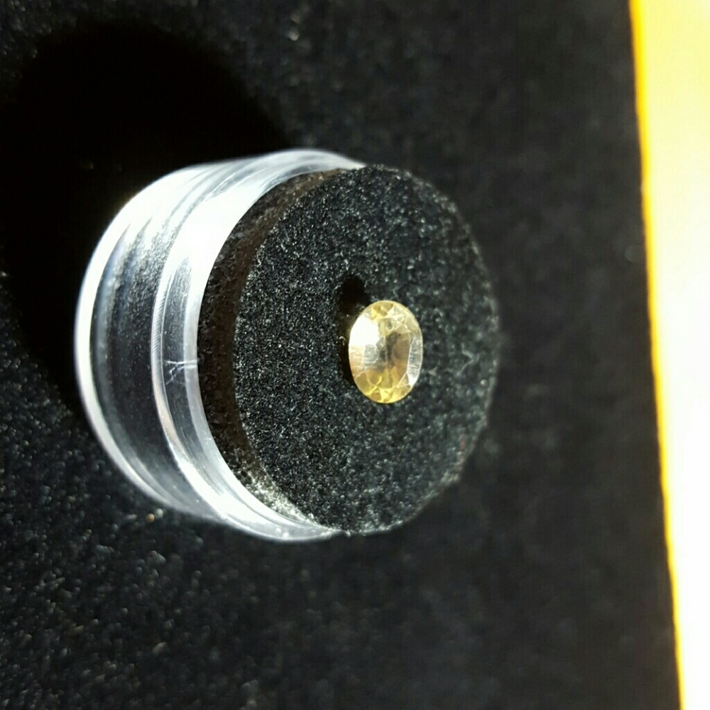 Natural Rare Oval Cut Ceylon Yellow Sapphire