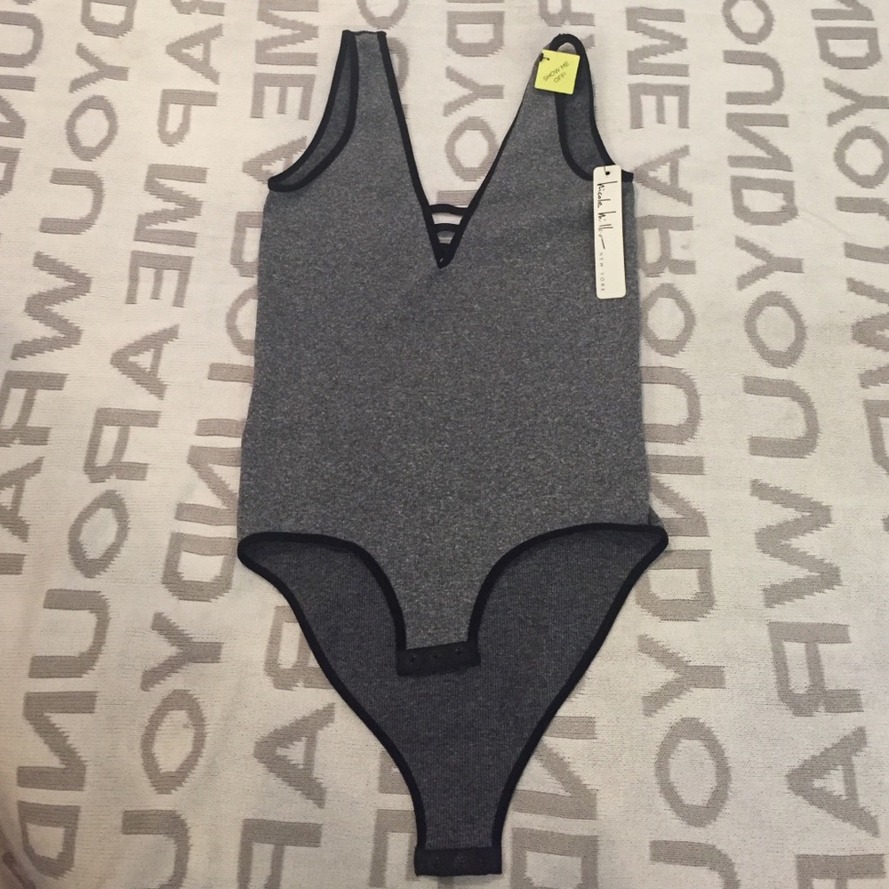 NWT Nicole Miller Stretch Bodysuit