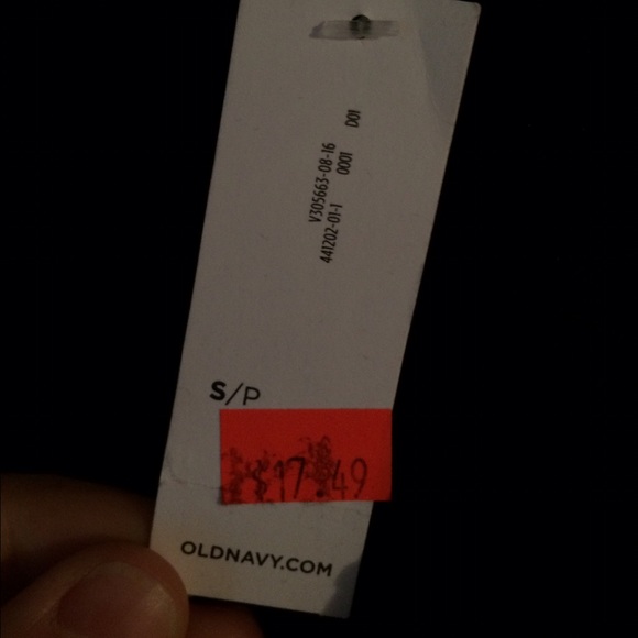 NWT Old Navy black velvet pattern dress - Picture 3 of 3