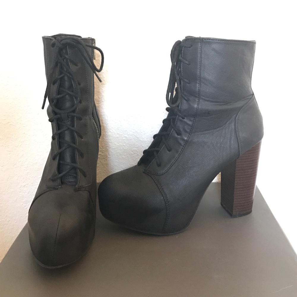 🆕listing Platform Ankle High Boots