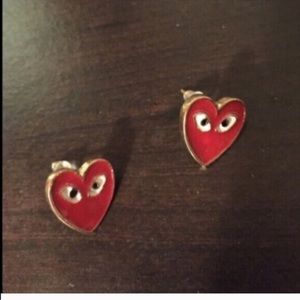 comme des garcons earrings