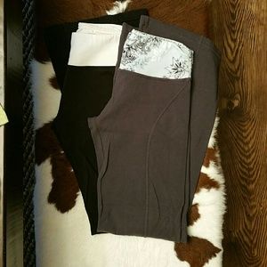 2 Bally Fitness Yoga Pants size S and M