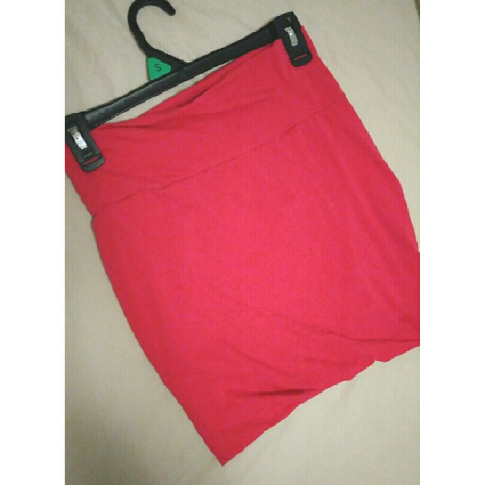 Pink skirt