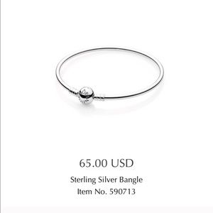 100% Authentic Pandora Bangle Bracelets!!