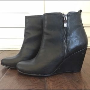 BCBGeneration wedge ankle booties