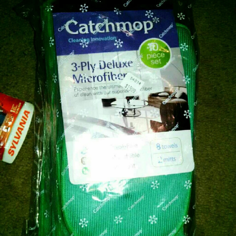 New microfiber cloths