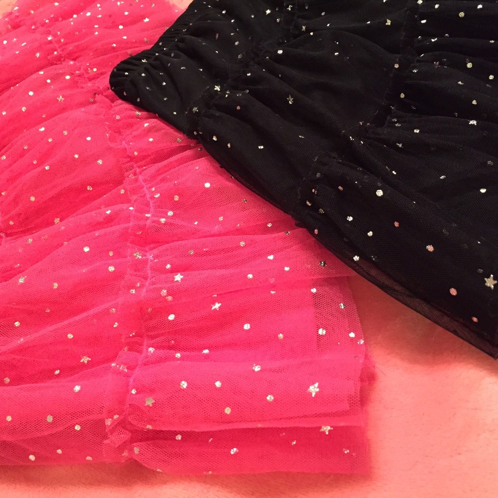 2 Girls Glittery Skirt