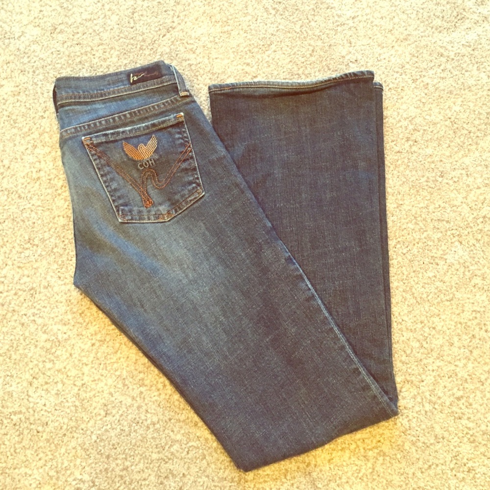 Citizens Simone Stretch Low Waist Flair Jeans